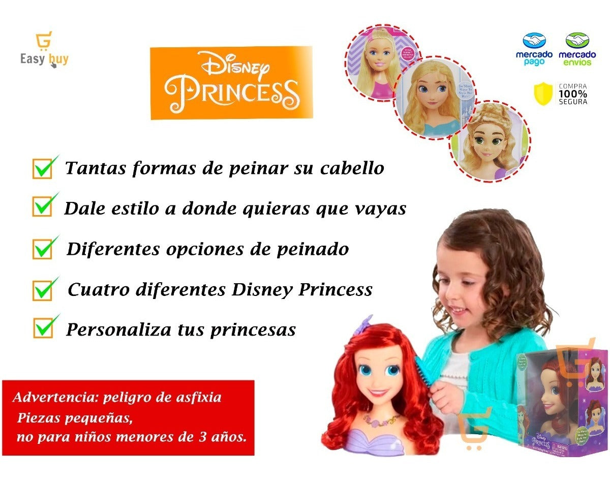 👑Cabeza Para Peinar Juego Peinados💎