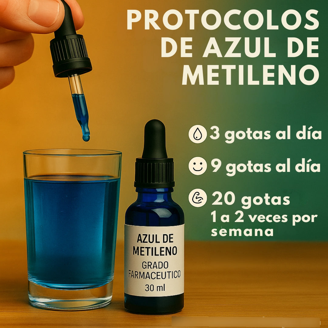 AZUL DE METILENO 💙 Activa tu mente y tu cuerpo al máximo — PAGA 1️⃣ LLEVA 2️⃣👇