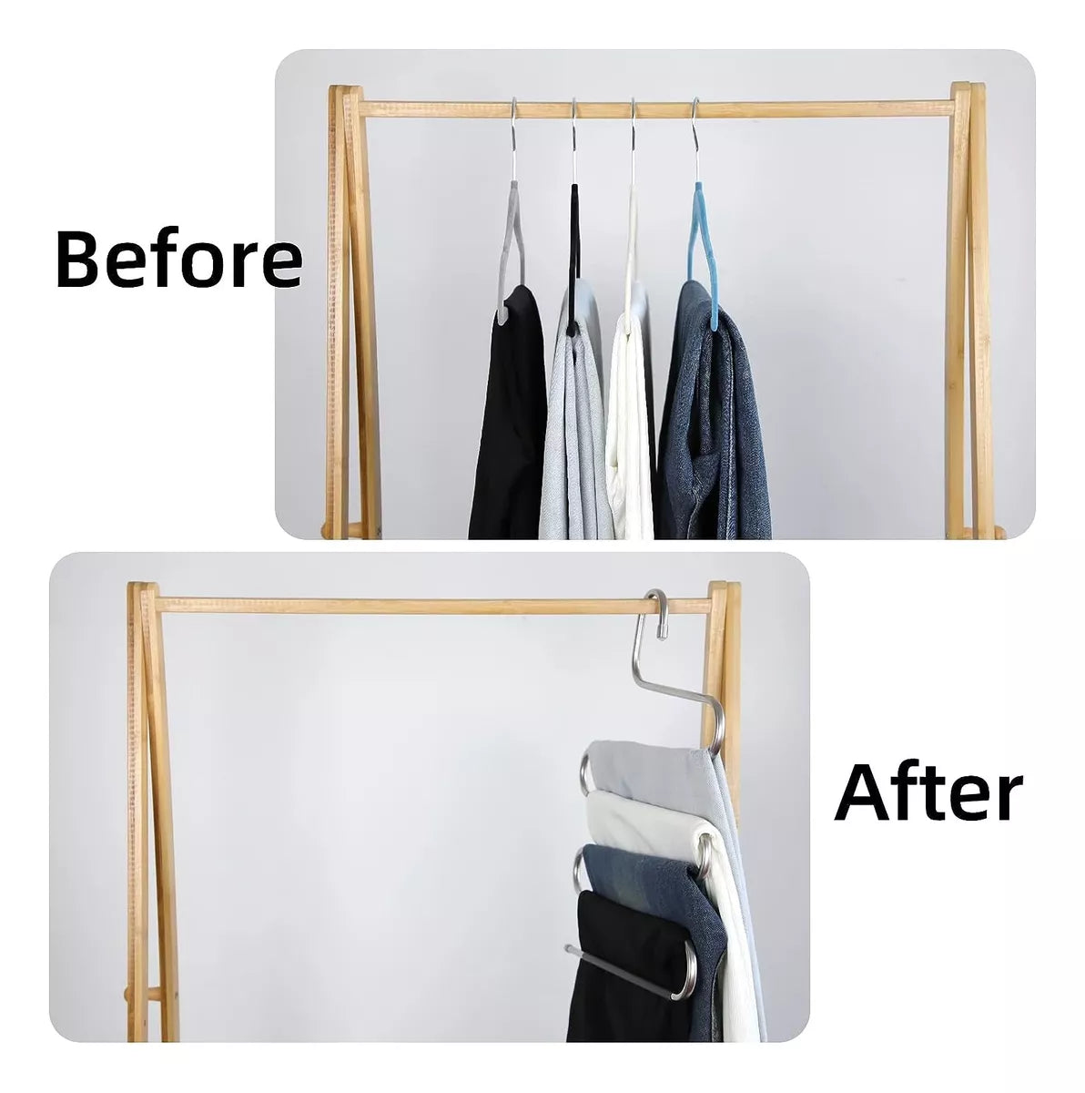 COMPRA 4 GANCHOS 5 NIVELES Y TE OBSEQUIAMOS 4 GANCHOS GIRATORIOS🤩