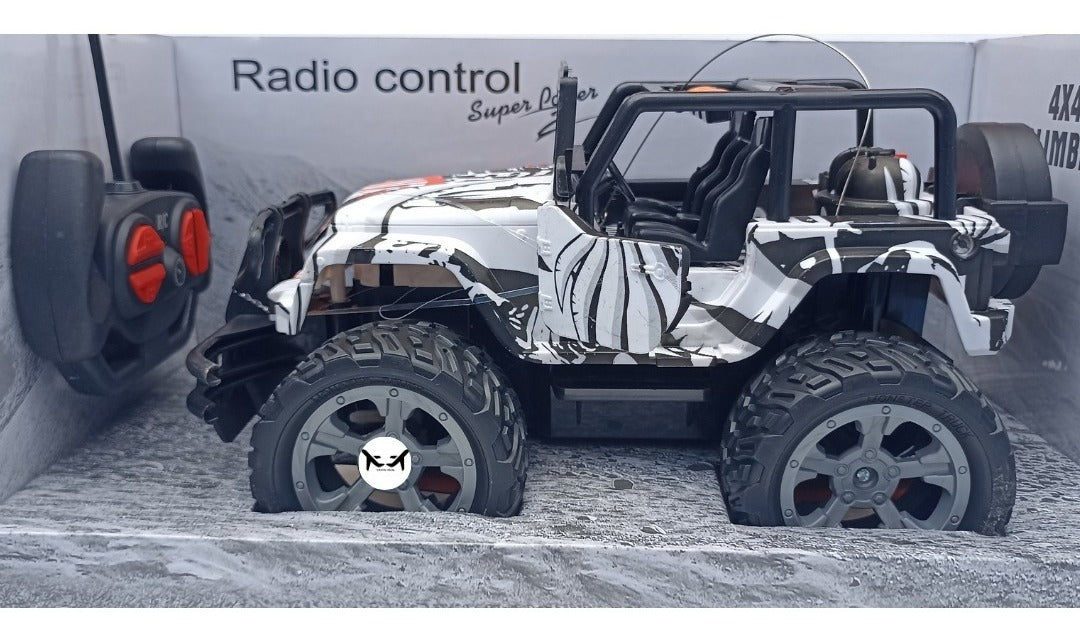 🏎️Carro 4x4 Control Remoto Estilo Graffiti Con Luces Frontales❤️‍🔥