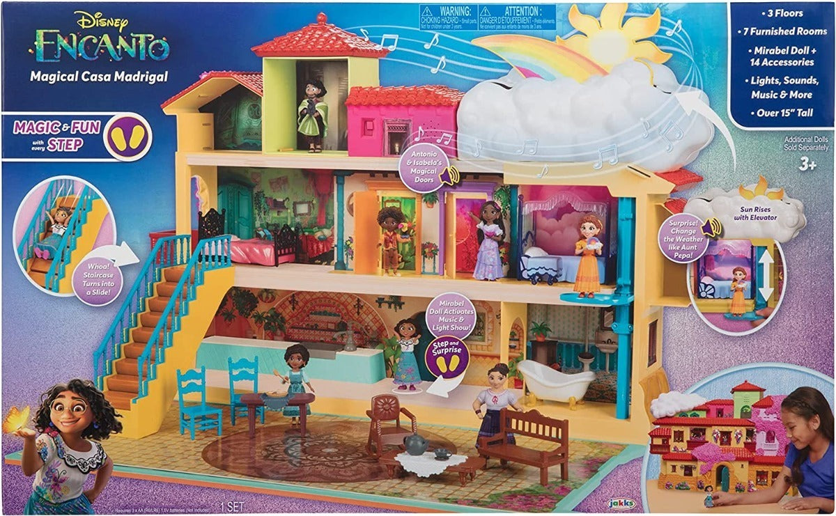 🏠 Disney Encanto Magical Madrigal House Playset With Mirabel 👑✅✅