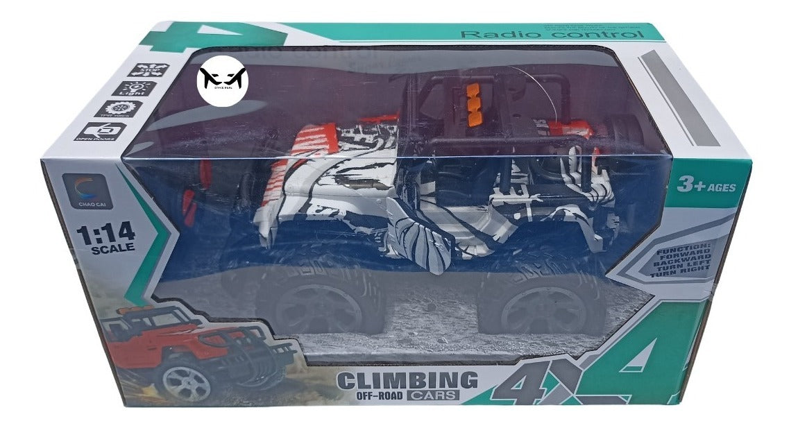 🏎️Carro 4x4 Control Remoto Estilo Graffiti Con Luces Frontales❤️‍🔥