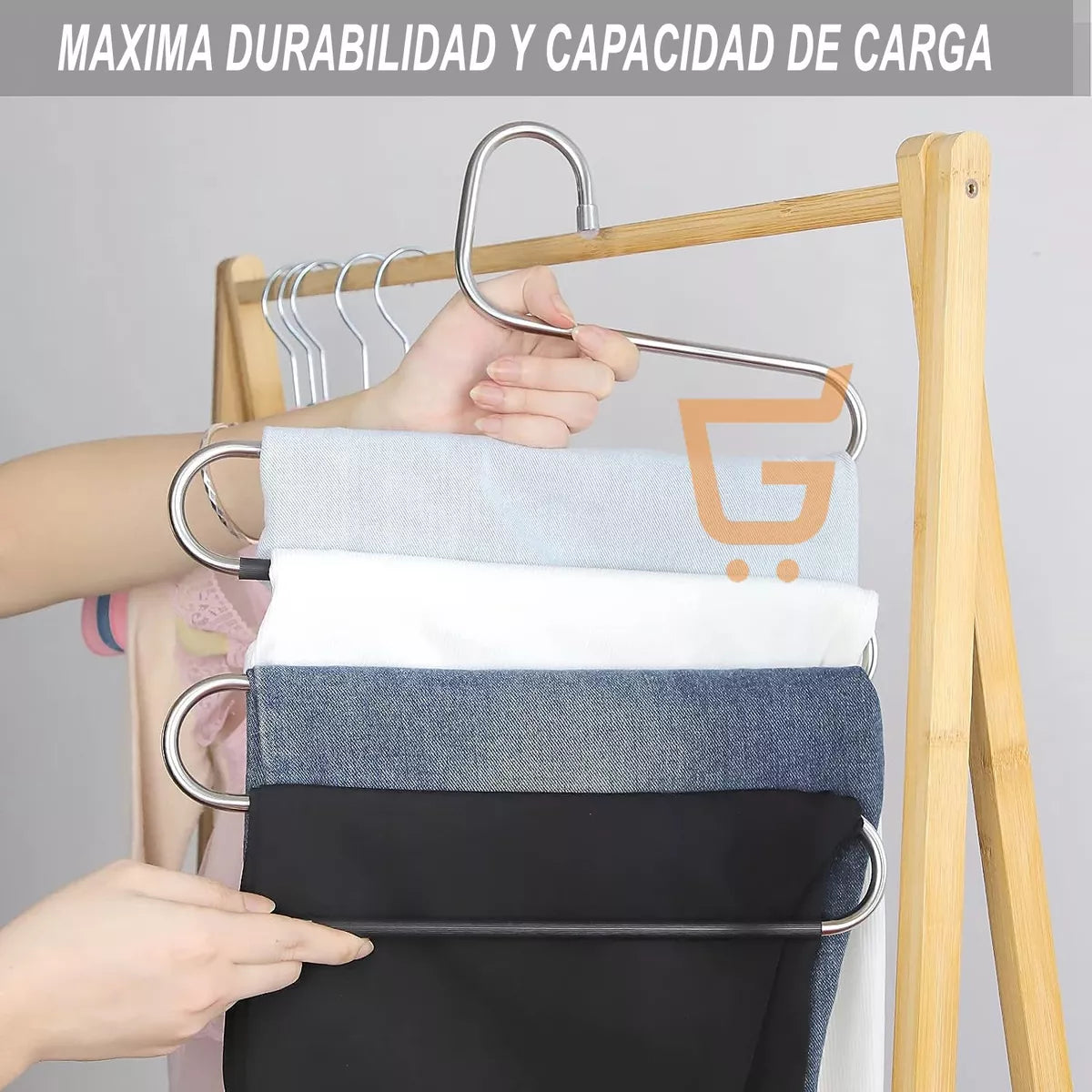 COMPRA 4 GANCHOS 5 NIVELES Y TE OBSEQUIAMOS 4 GANCHOS GIRATORIOS🤩