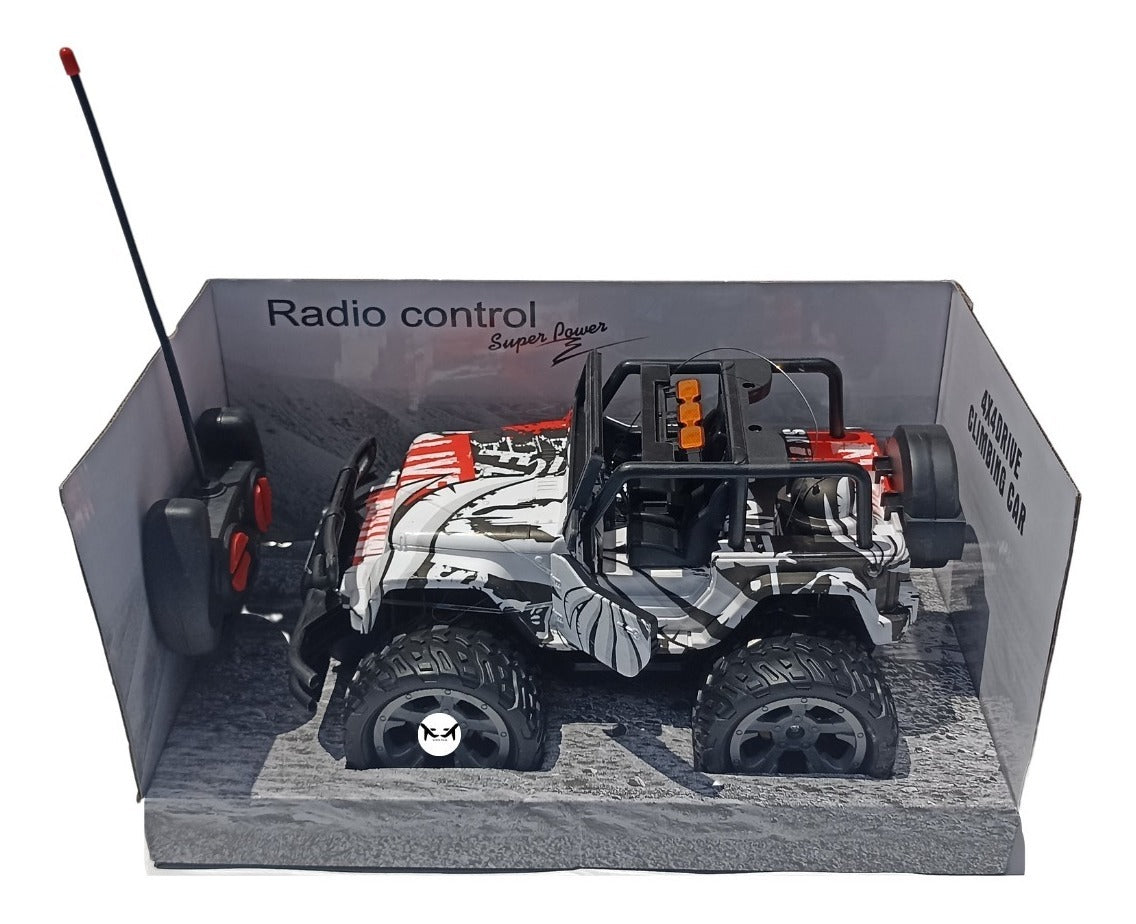 🏎️Carro 4x4 Control Remoto Estilo Graffiti Con Luces Frontales❤️‍🔥