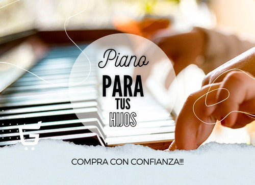 Piano teclado musical