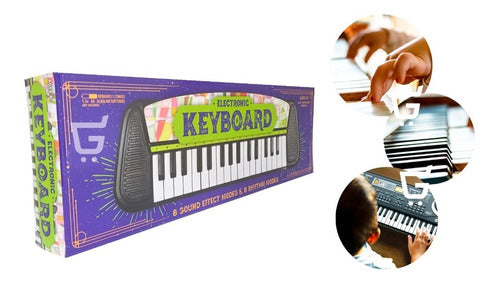 Piano teclado musical