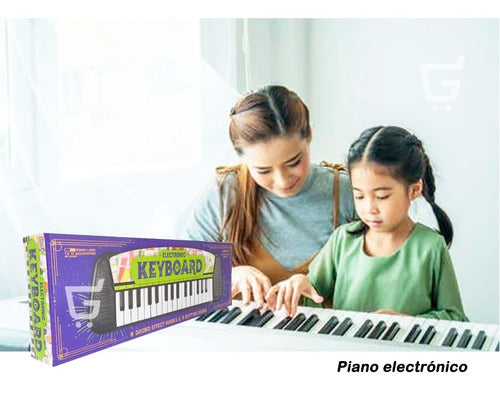 Piano teclado musical