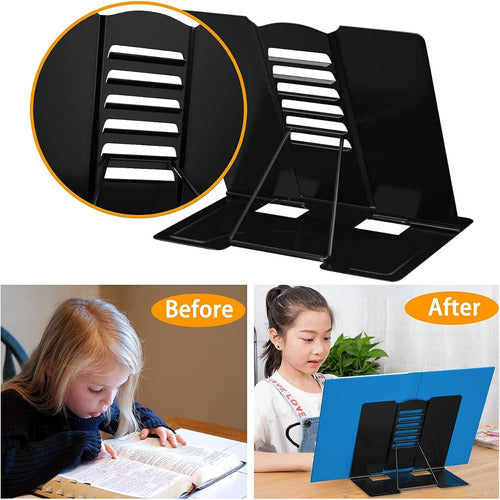 📖Transforma tu Lectura con el Soporte Ergonómico Ajustable 🧠¡Materiales de Alta Resistencia!
