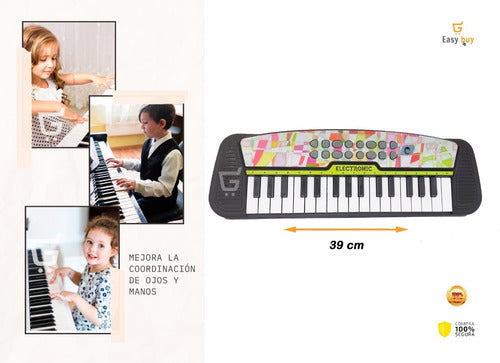 Piano teclado musical