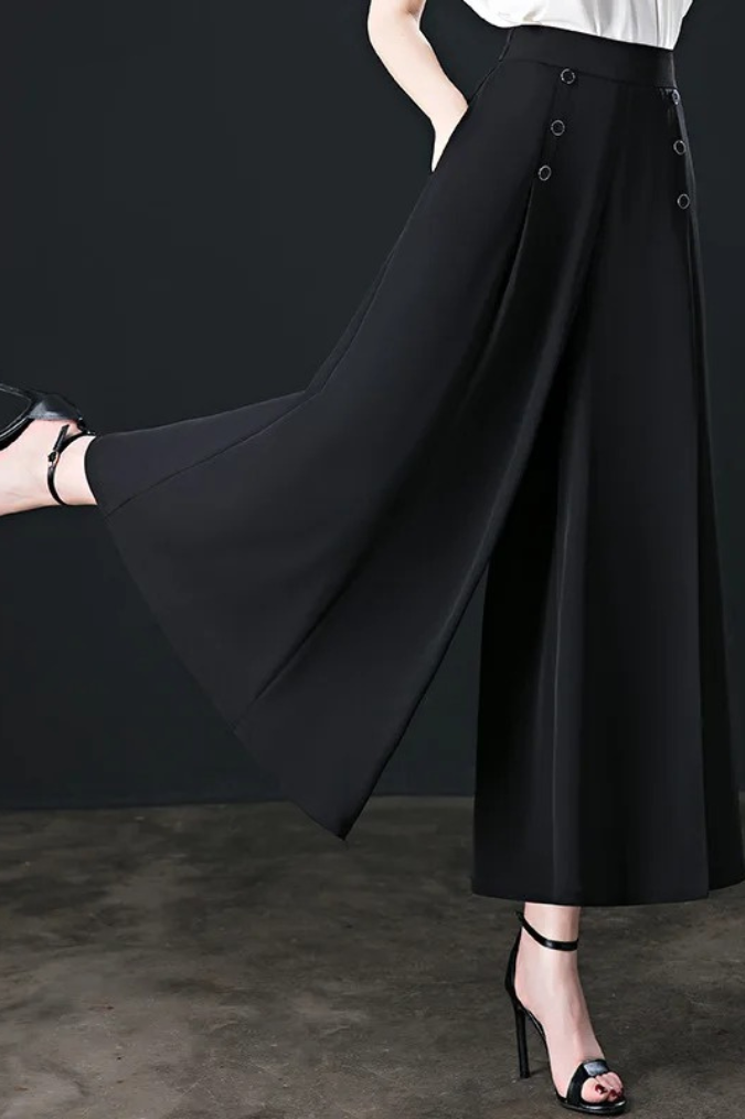 💎 PANTALÓN 2 EN 1: La versatilidad de un pantalón con la elegancia de una falda💎👜😍