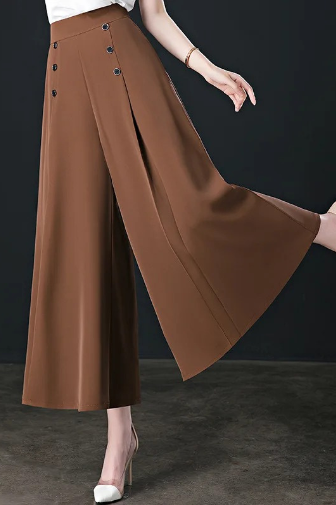 💎 PANTALÓN 2 EN 1: La versatilidad de un pantalón con la elegancia de una falda💎👜😍