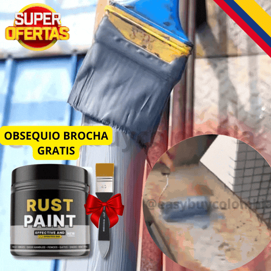 RUST PAINT: Elimina el Óxido en Segundos💪 Repara, Sella y Refuerza Cualquier Superficie en 1 Paso - PAGA 500g LLEVA 1L👇👀