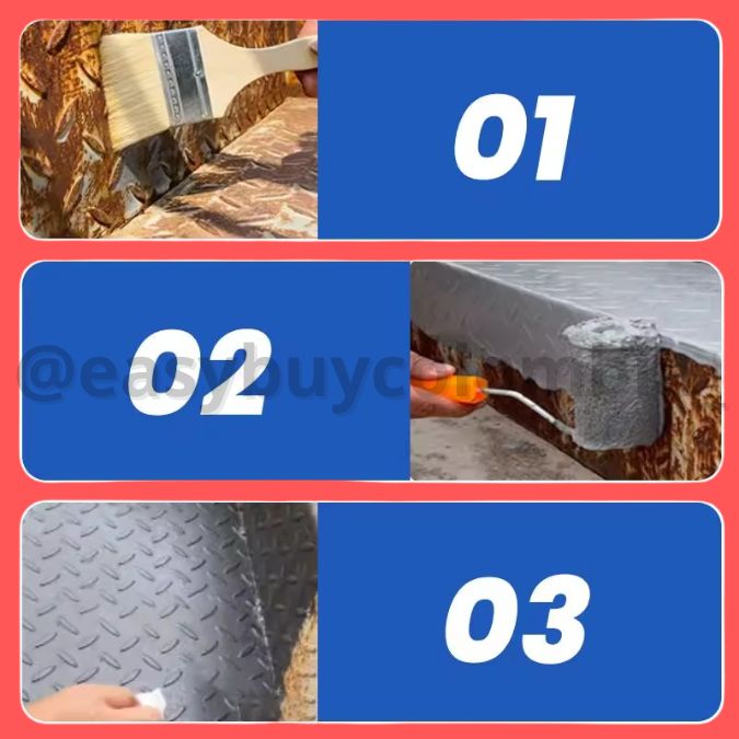 RUST PAINT: Elimina el Óxido en Segundos💪 Repara, Sella y Refuerza Cualquier Superficie en 1 Paso - PAGA 500g LLEVA 1L👇👀