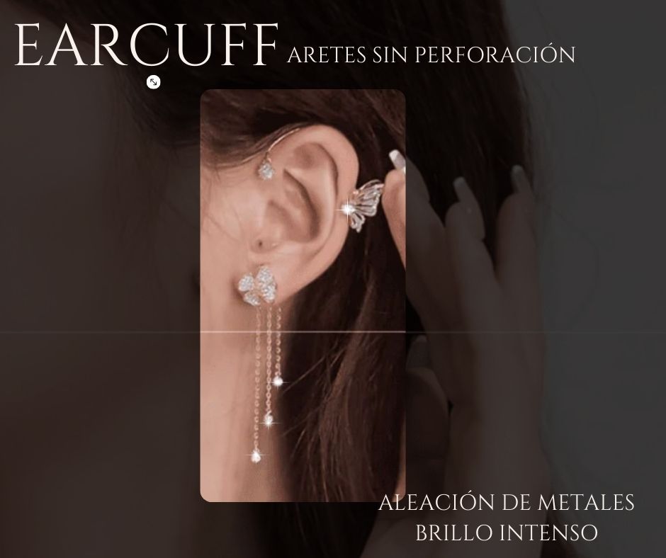 ✨ Elegance Ear Cuff: Glamour y Comodidad en Cada Detalle 💎 HOY PAGA 1 LLEVA 2💎