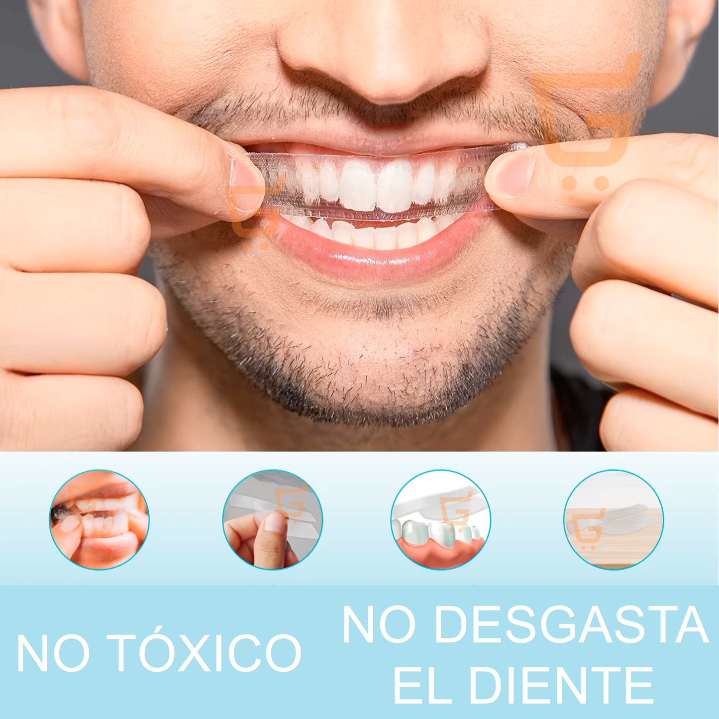 TIRAS BLANQUEADORAS 7D: Elimina Manchas y Renueva tu Sonrisa en Solo 7 Días 🌟PAGA 1️⃣ LLEVA 2️⃣👇