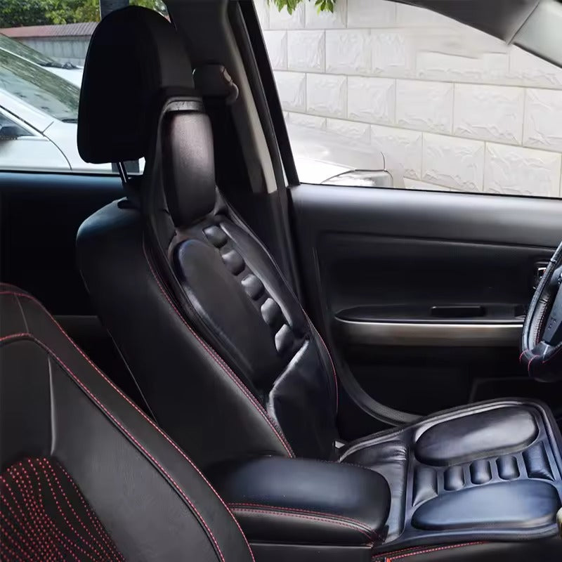 🚗💆‍♂️ TU OASIS EN EL TRÁFICO: Cojín de Masaje Terapéutico para Carro