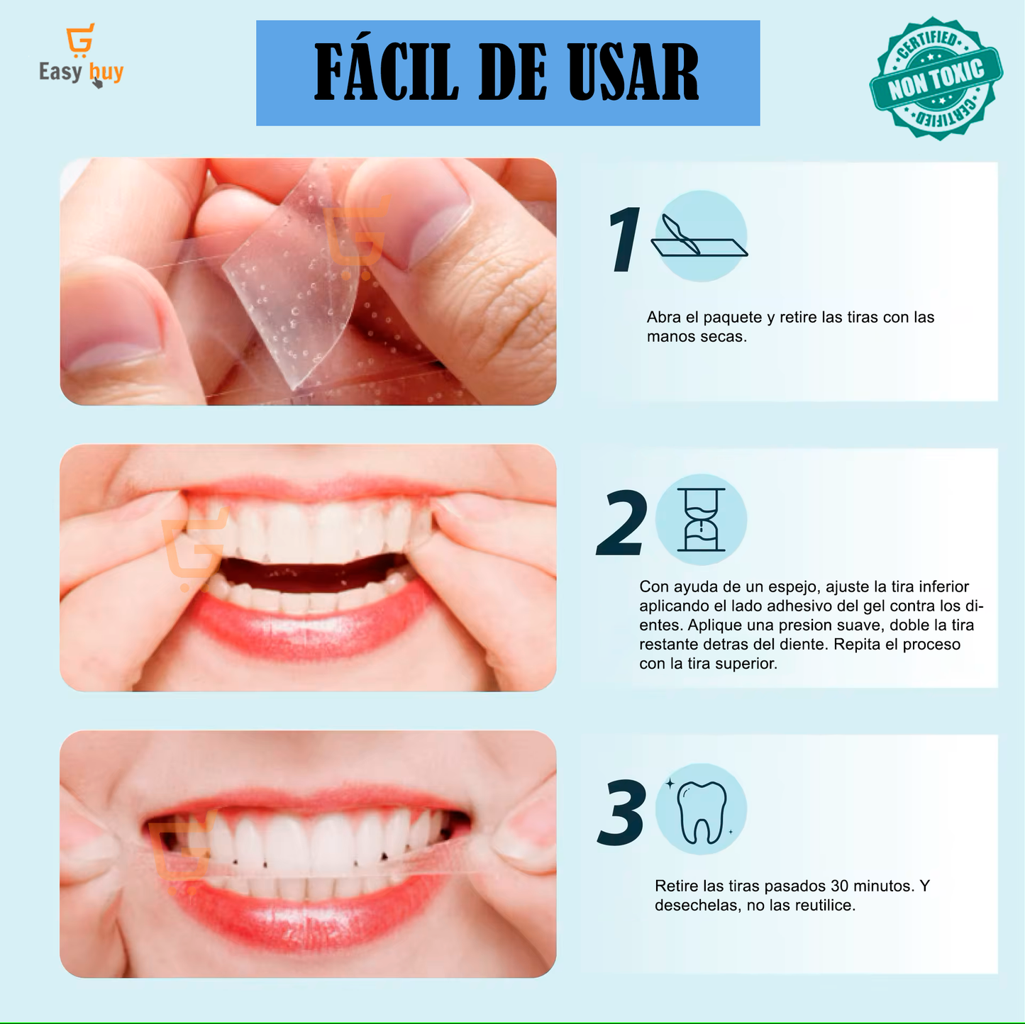 TIRAS BLANQUEADORAS 7D: Elimina Manchas y Renueva tu Sonrisa en Solo 7 Días 🌟PAGA 1️⃣ LLEVA 2️⃣👇