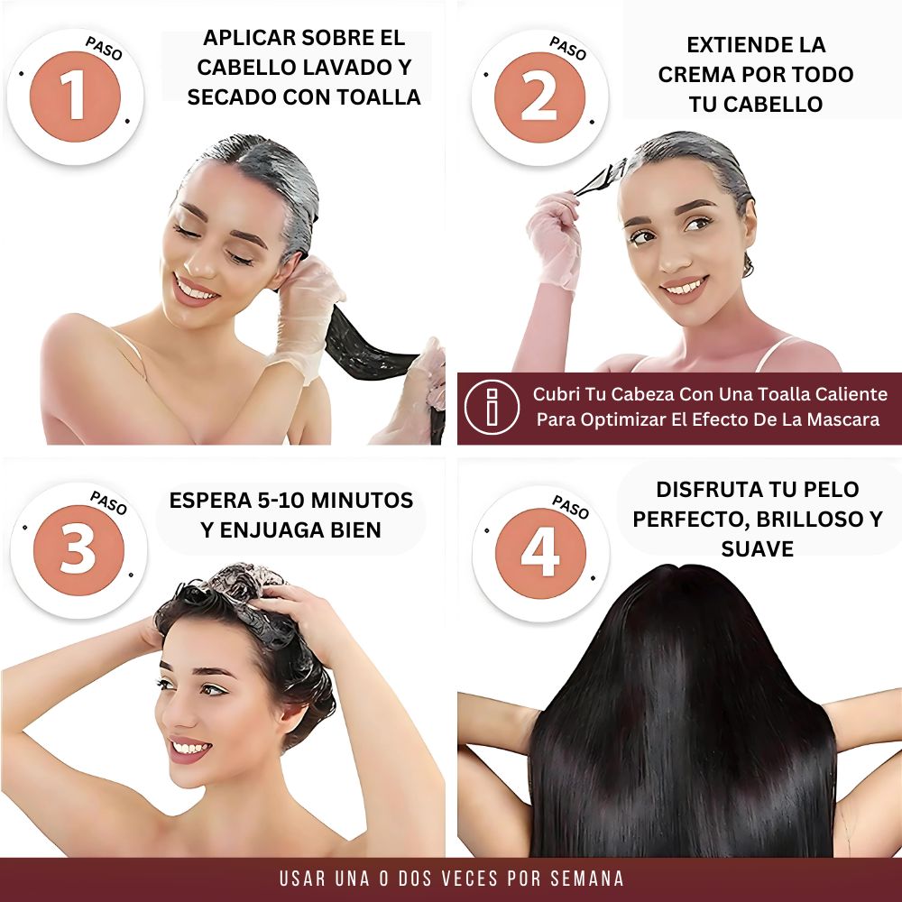 KARSEELL MASCARILLA COLAGENO CABELLO 500ML ✨ Cabello de Celebridad en Minutos