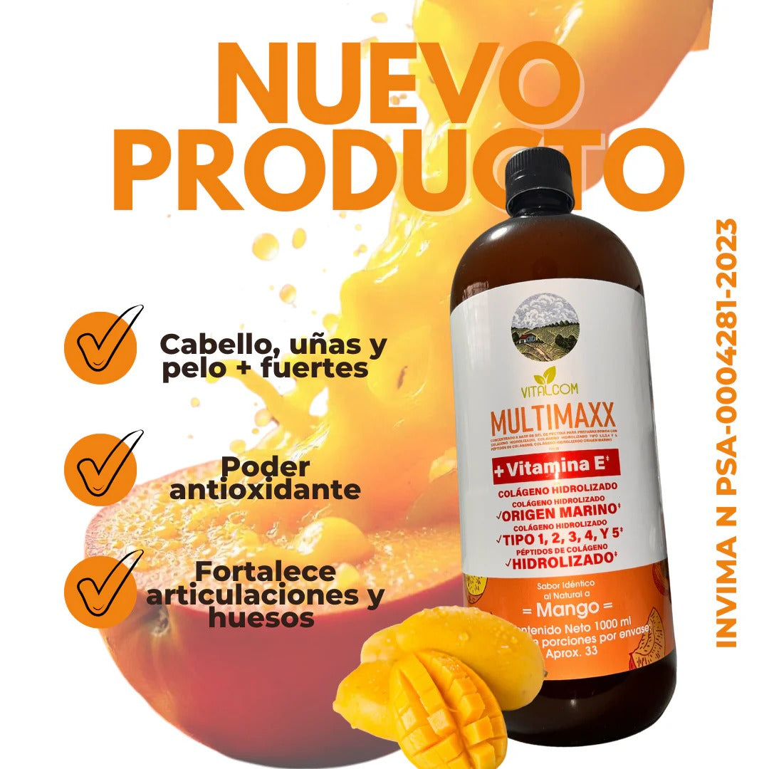 MULTIMAXX MANGO 1L - 💥 ¡Rejuvenece desde adentro! 💥