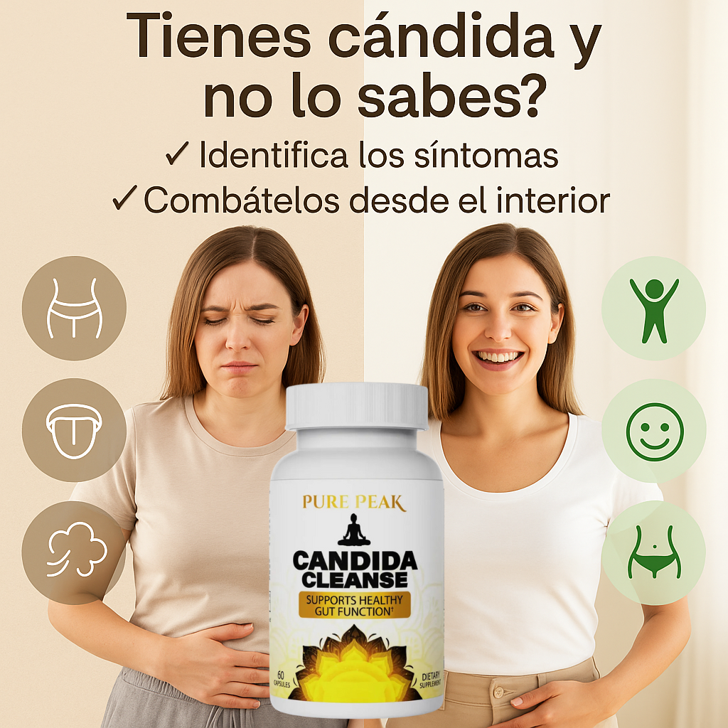 🌿 Candida Cleanse Detox – Equilibrio desde el interior👅