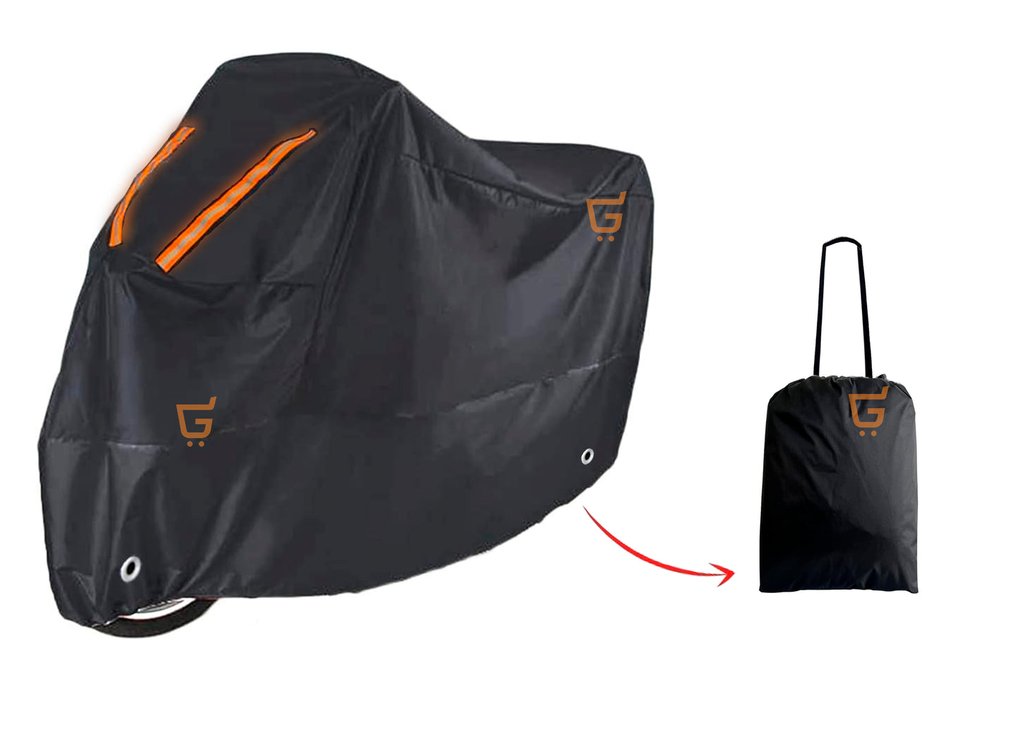 Pijama Para Moto con Reflectivos Impermeable + Tula