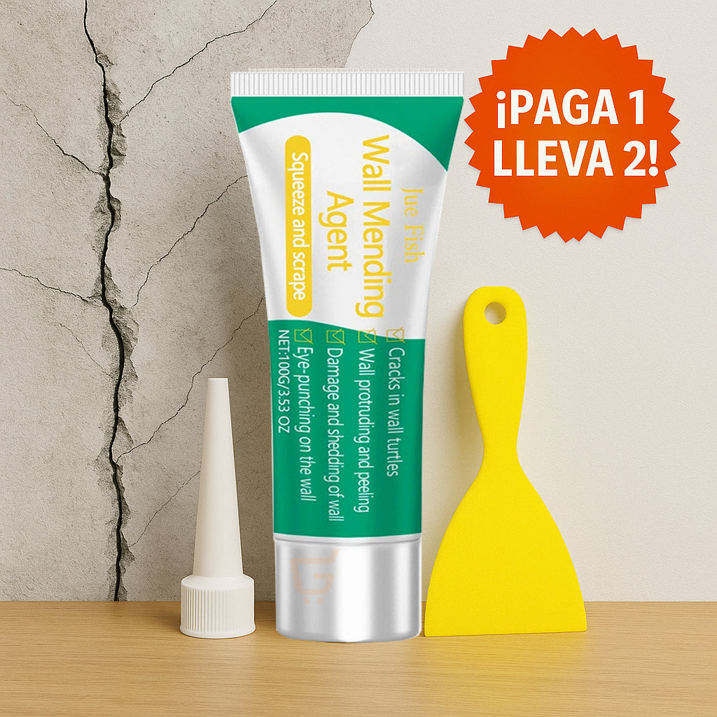 PASTA RESANADORA - REPARA RAYONES, AGUJEROS, GRIETAS, ETC. 🏠🪄 ¡Efecto instantáneo! PAGA 1️⃣ LLEVA 2️⃣