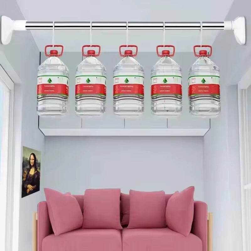 ¡Barra Retractil super resistente! En acero Inoxidable. Precio de Remata Hoy.