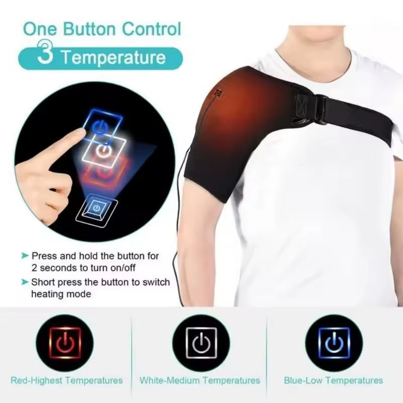 ThermoFlex™ Terapia de Calor en tus Manos – Alivio Instantáneo para tu Hombro🔥