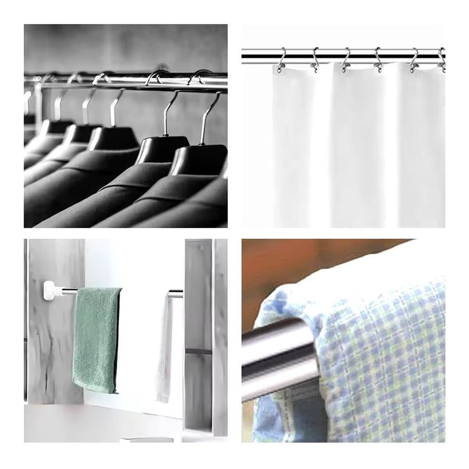 ¡Barra Retractil super resistente! En acero Inoxidable. Precio de Remata Hoy.