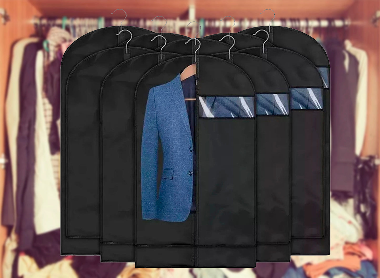 Protege tu Ropa en Cualquier Circunstancia – Cubre Trajes Impermeable con Protección UV. ¡Envío Gratis!