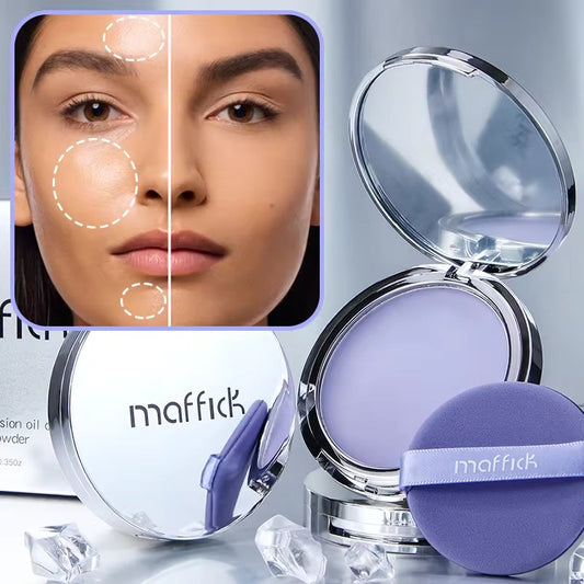 ¡Adiós al Brillo! Cuida tu Piel Mientras Logras un Mate Perfecto Todo el Día con Nuestro Polvo Compacto 🌟✨