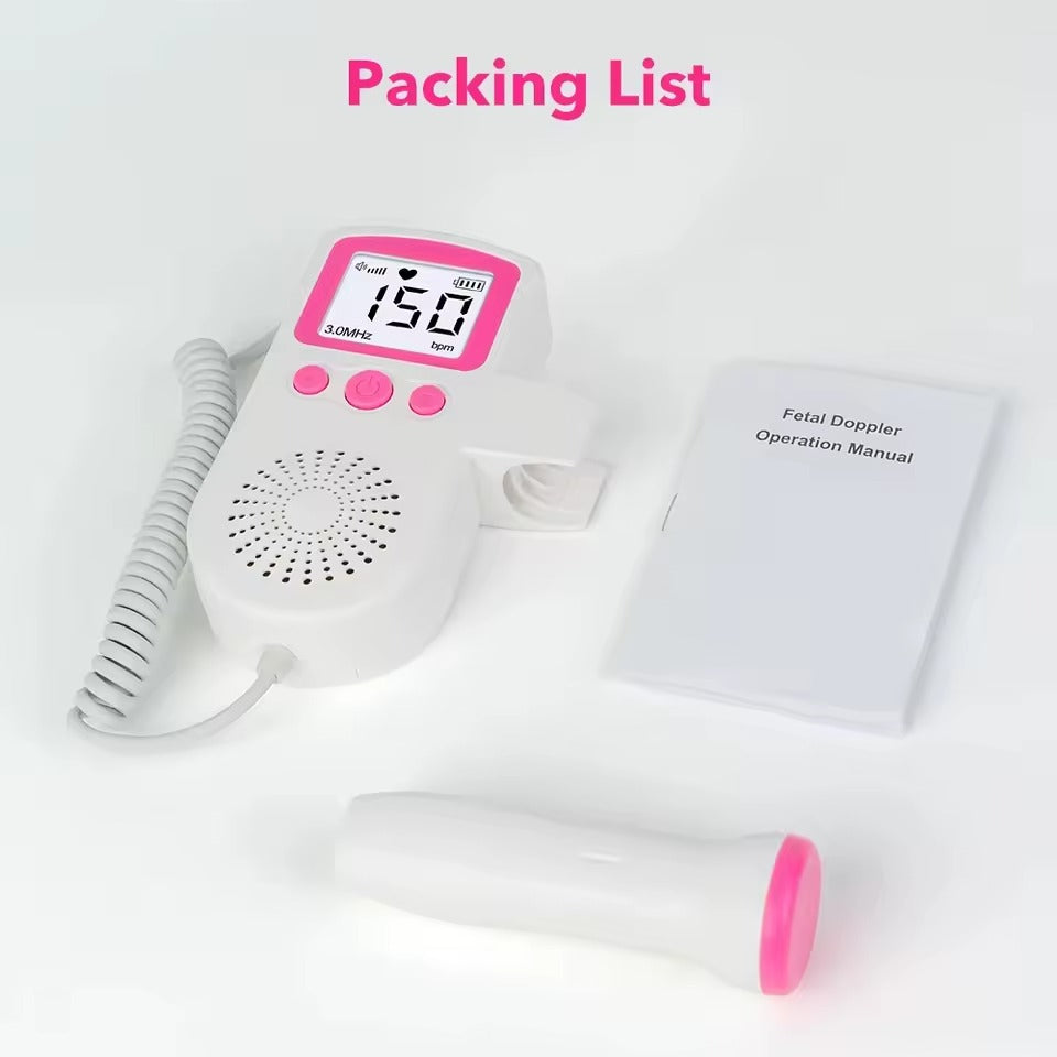 FETAL DOPPLER™ ❤️ Sonidos del Corazón – El Diario Sonoro de tu Bebé