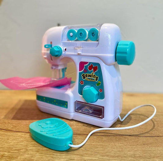 🧵MAQUINA DE COSER DE JUGUETE CON GUIA DE VESTIDOS👗 Envio Gratis + Pago en Casa