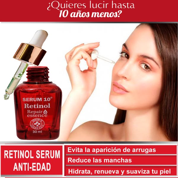 ✨DESCUBRE EL PODER DE RETINOL 10: Piel Firme, Radiante y Rejuvenecida ✨ PAGA 1️⃣ LLEVA 2️⃣ SOLO POR HOY👇