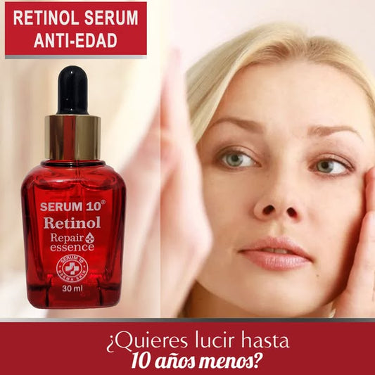 ✨DESCUBRE EL PODER DE RETINOL 10: Piel Firme, Radiante y Rejuvenecida ✨