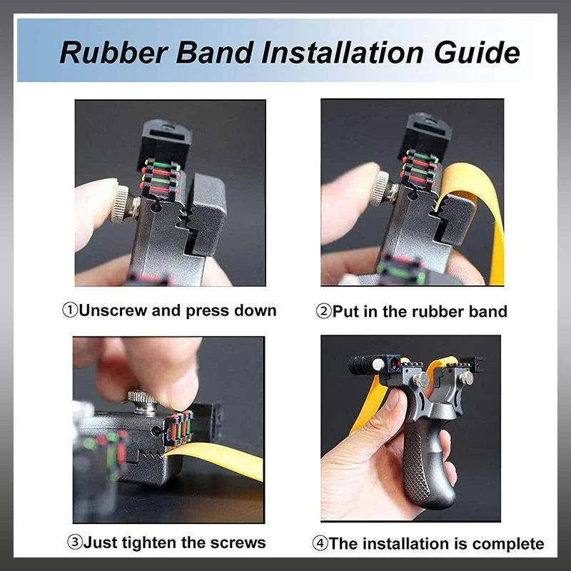 🏕️ Tirachinas de Supervivencia PRO – Precisión y Resistencia en Tus Aventuras