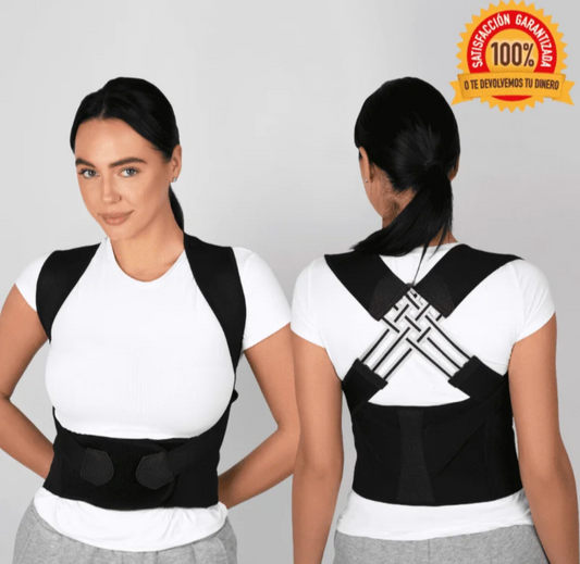 CORRECTOR DE POSTURA ORTOPÉDICO: 🍃La solución definitiva para una espalda recta y saludable🩷