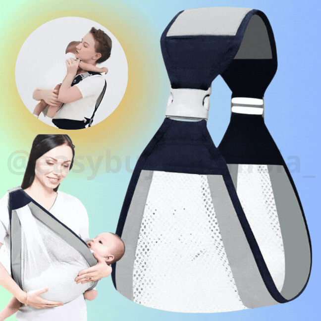 Portabebés Ergonómico – Comodidad, Vínculo y Libertad en un Solo Abrazo 🤱