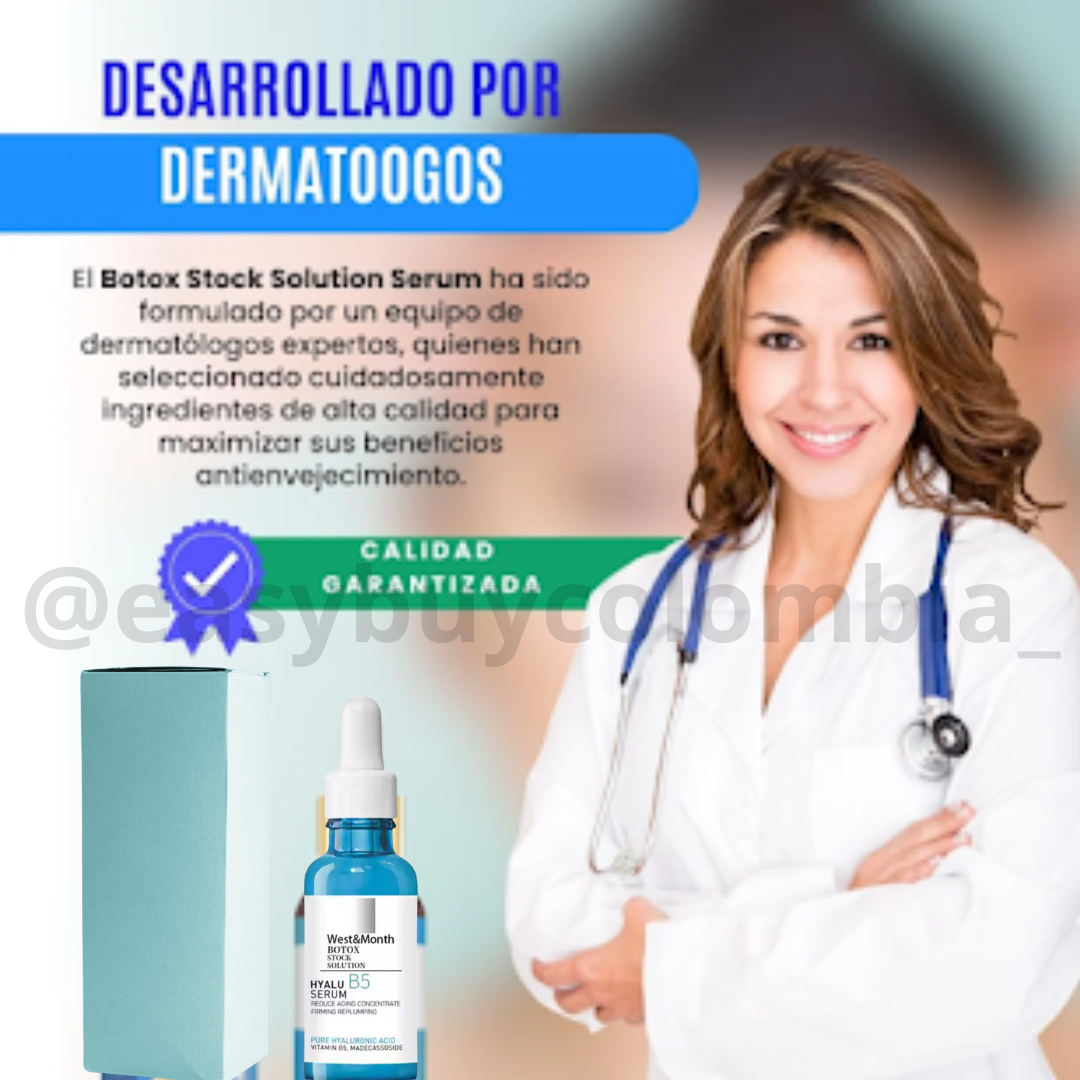 REAFIRMA Y REDUCE TU PAPADA Y ARRUGAS - Botox Stock Solution🪞🌿 ¡70% OFF EN LA SEGUNDA UNDIAD!