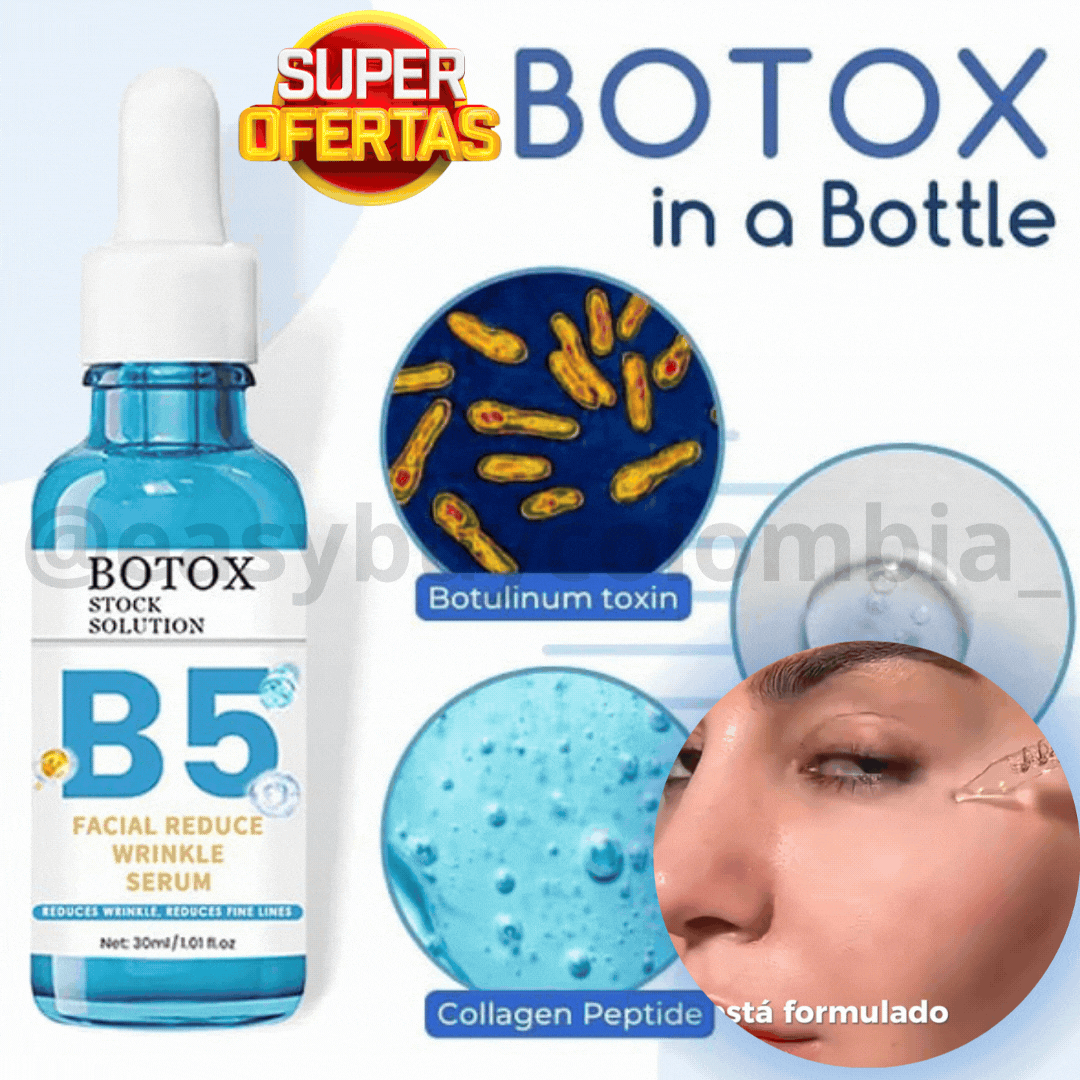 REAFIRMA Y REDUCE TU PAPADA Y ARRUGAS - Botox Stock Solution🪞🌿 ¡70% OFF EN LA SEGUNDA UNDIAD!