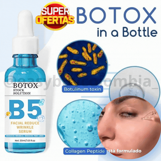 REAFIRMA Y REDUCE TU PAPADA Y ARRUGAS - Botox Stock Solution🪞🌿 ¡70% OFF EN LA SEGUNDA UNDIAD!