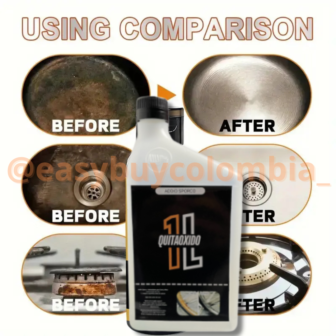 Despídete del Óxido en Todo! 💥 Addio Sporco: La Solución Multiusos para tu Hogar y Más. 🏠✨