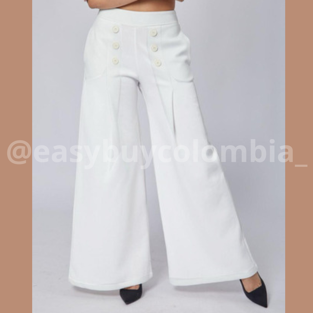 Pantalón Efecto Falda - Elegancia y Comodidad en un Solo Diseño💎¡OBSEQUIO ORGANIZADOR DE BOLSOS!👜