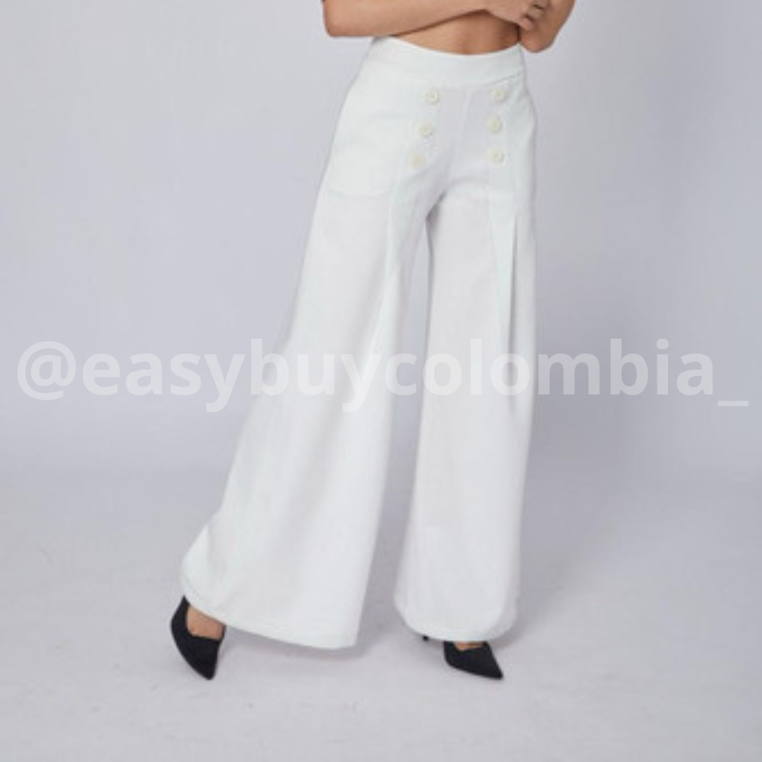 Pantalón Efecto Falda - Elegancia y Comodidad en un Solo Diseño💎¡OBSEQUIO ORGANIZADOR DE BOLSOS!👜