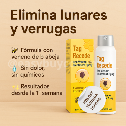 TAG RECEDE ✨ Elimina Manchas y Verrugas SIN Dolor  – Ideal para Piel Sensible ✨ ¡PAGA 1 LLEVA 2!👇