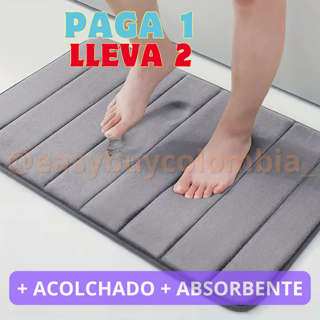 🚿Tapete Para Baño Acolchado Salida Ducha - PAGA 1️⃣ LLEVA 2️⃣ SOLO POR HOY👀👇