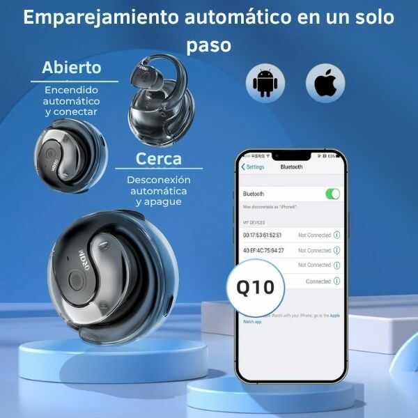 TalkMaster® Auriculares Traductor de +140 Idiomas con Bluetooth