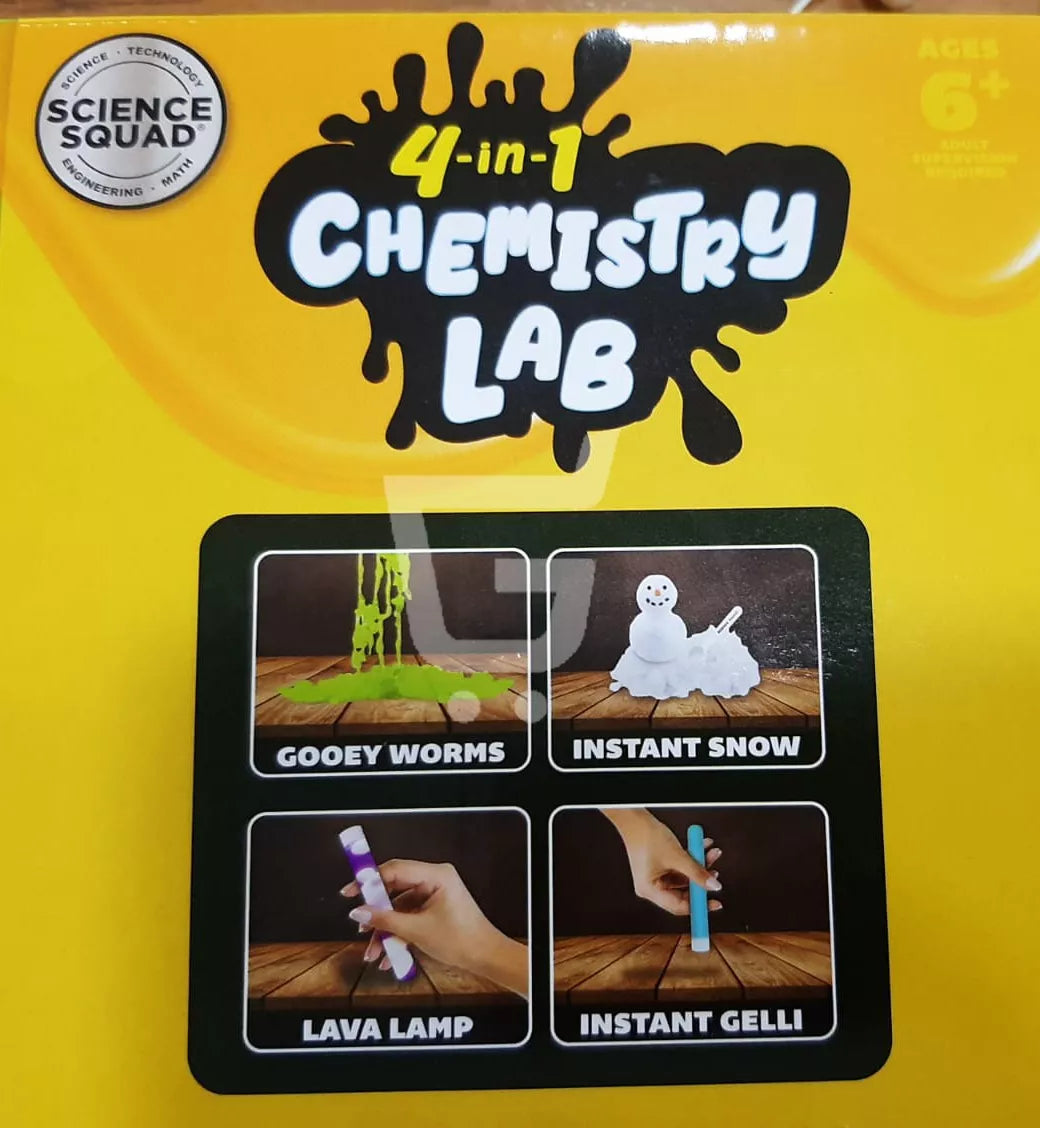 Kit De Experimentos De Química Para Niños