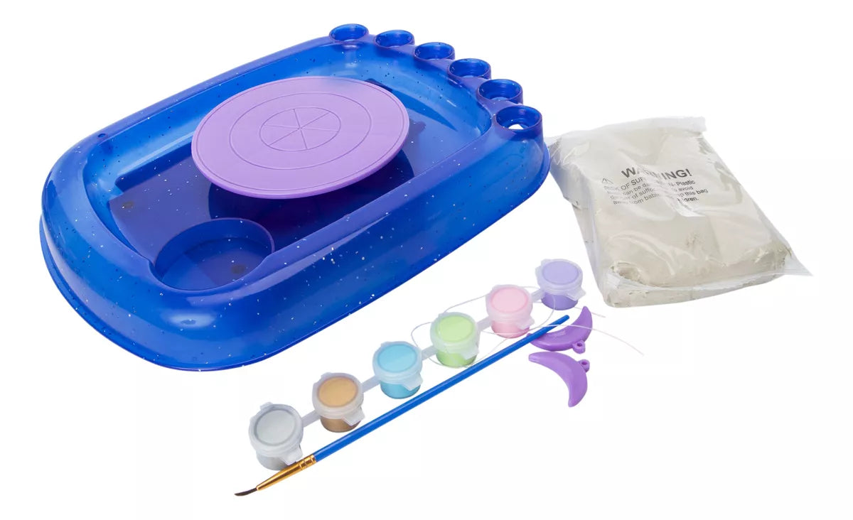 Juguete Set Arcilla Maquina De Moldeado Y Accesorios Niñas