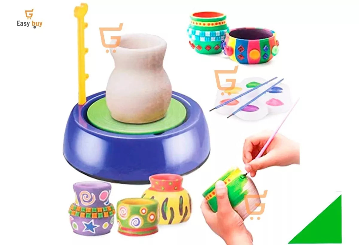 Juguete Set Arcilla Maquina De Moldeado Y Accesorios Niñas